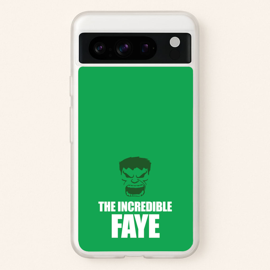 Hulk - Personalised Superhero Comic - Marvel Phone Case for Google Pixel 8 Pro