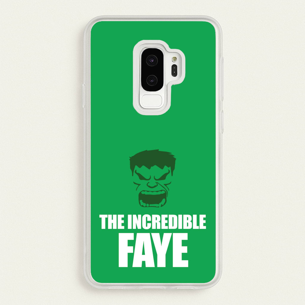 Hulk - Personalised Superhero Comic - Marvel Phone Case for Galaxy S9 Plus