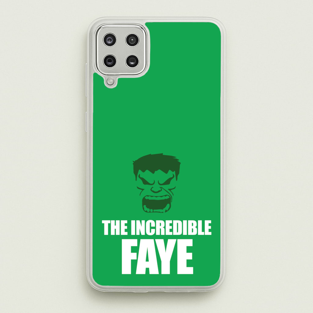 Hulk - Personalised Superhero Comic - Marvel Phone Case for Galaxy A12