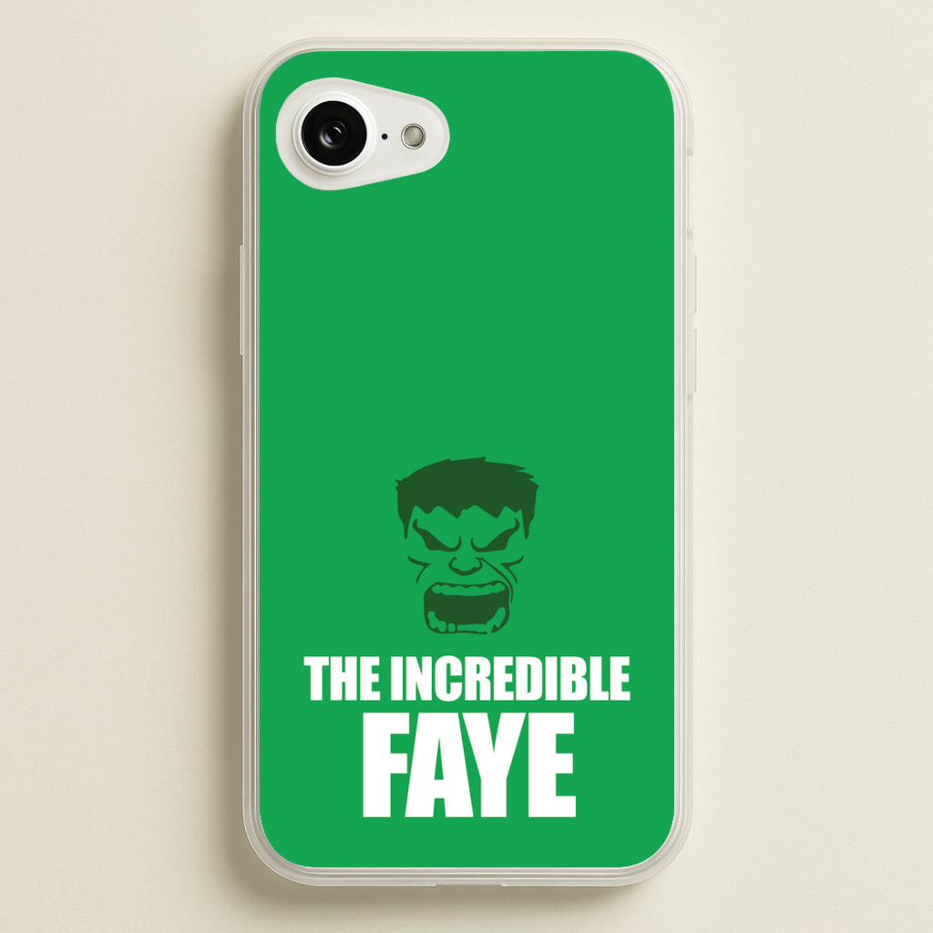 Hulk - Personalised Superhero Comic - Marvel Phone Case for iPhone 16e