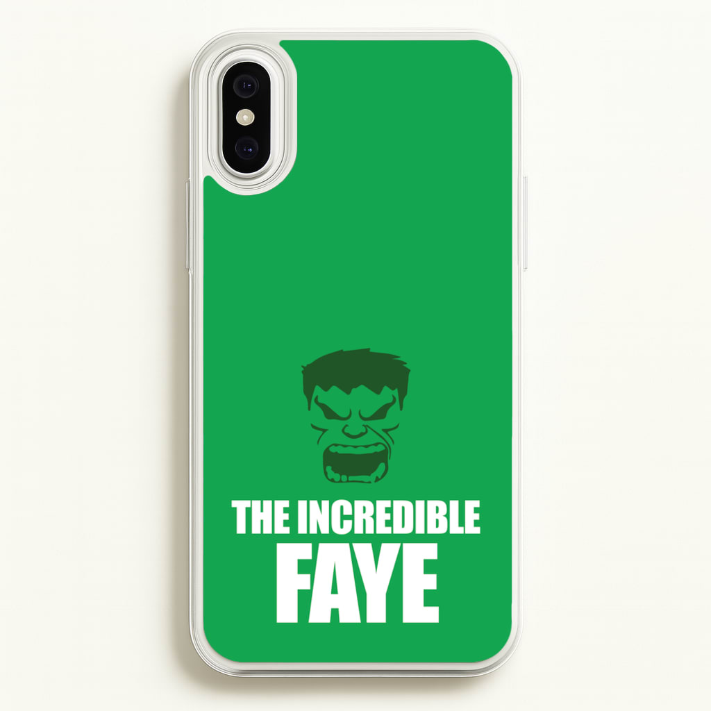 Hulk - Personalised Superhero Comic - Marvel Phone Case for iPhone XS Max