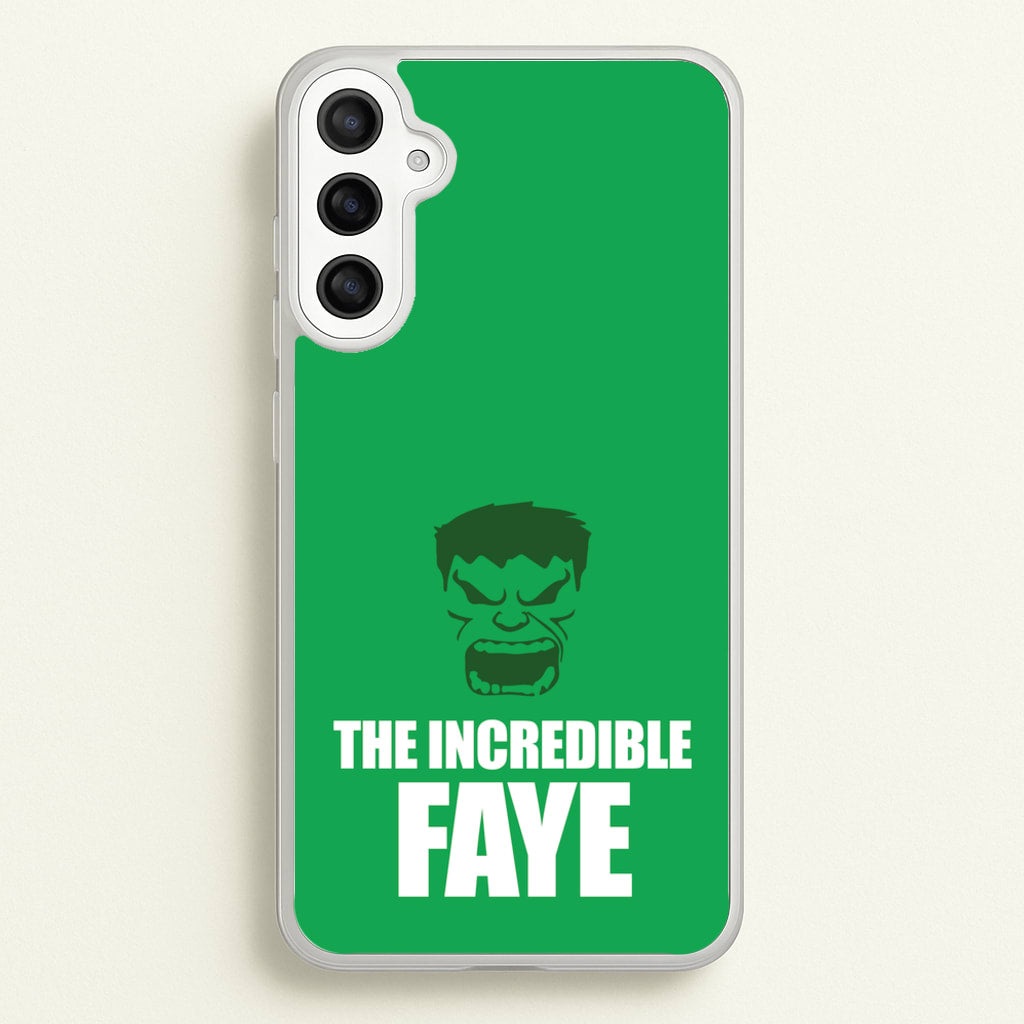 Hulk - Personalised Superhero Comic - Marvel Phone Case for Galaxy A34