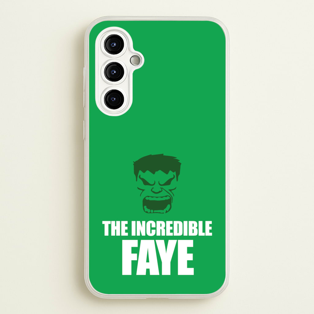 Hulk - Personalised Superhero Comic - Marvel Phone Case for Galaxy A54