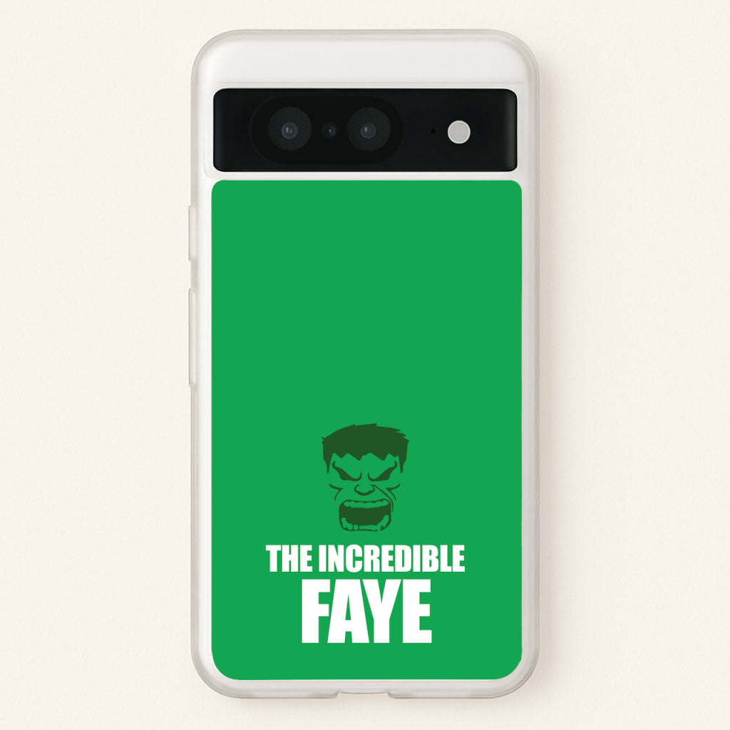 Hulk - Personalised Superhero Comic - Marvel Phone Case for Google Pixel 8