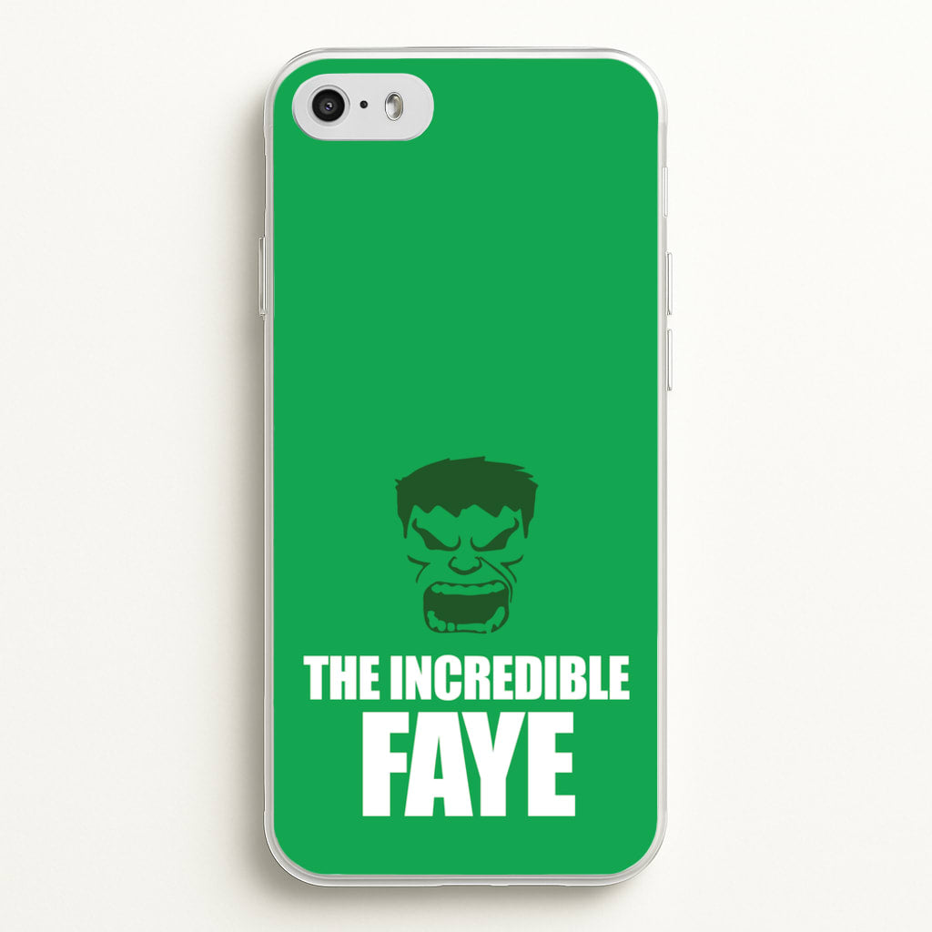 Hulk - Personalised Superhero Comic - Marvel Phone Case for iPhone 5 / 5s / SE 2016