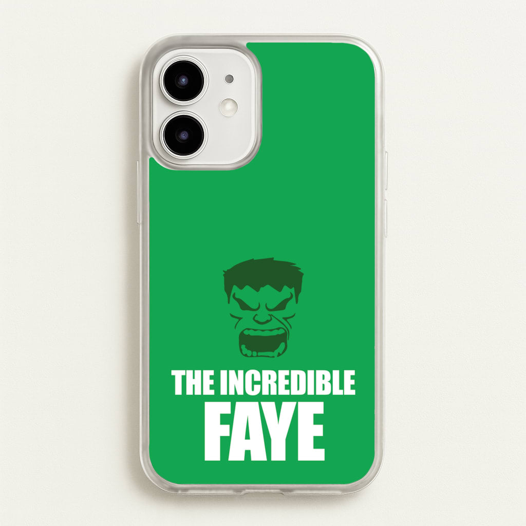 Hulk - Personalised Superhero Comic - Marvel Phone Case for iPhone 12 Mini