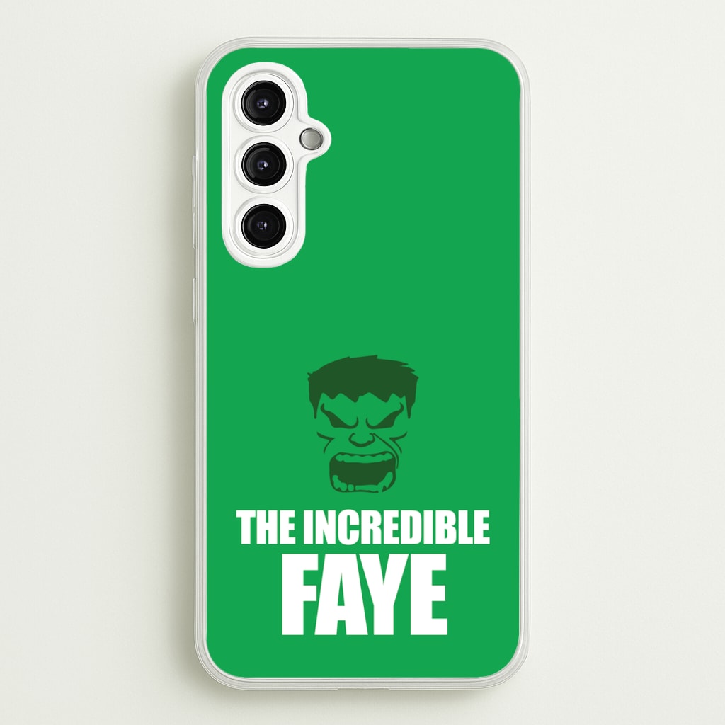 Hulk - Personalised Superhero Comic - Marvel Phone Case for Galaxy A14