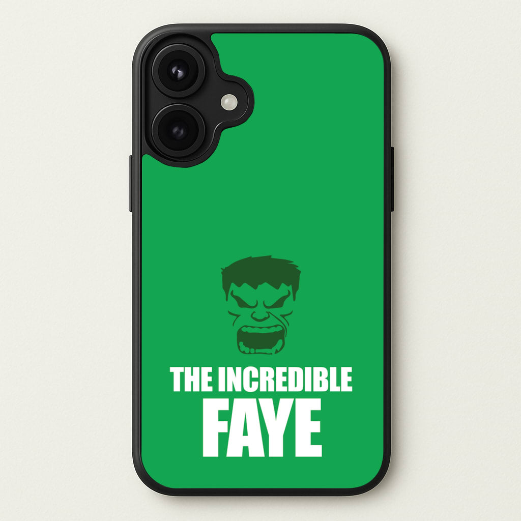 Hulk - Personalised Superhero Comic Phone Case for iPhone 17