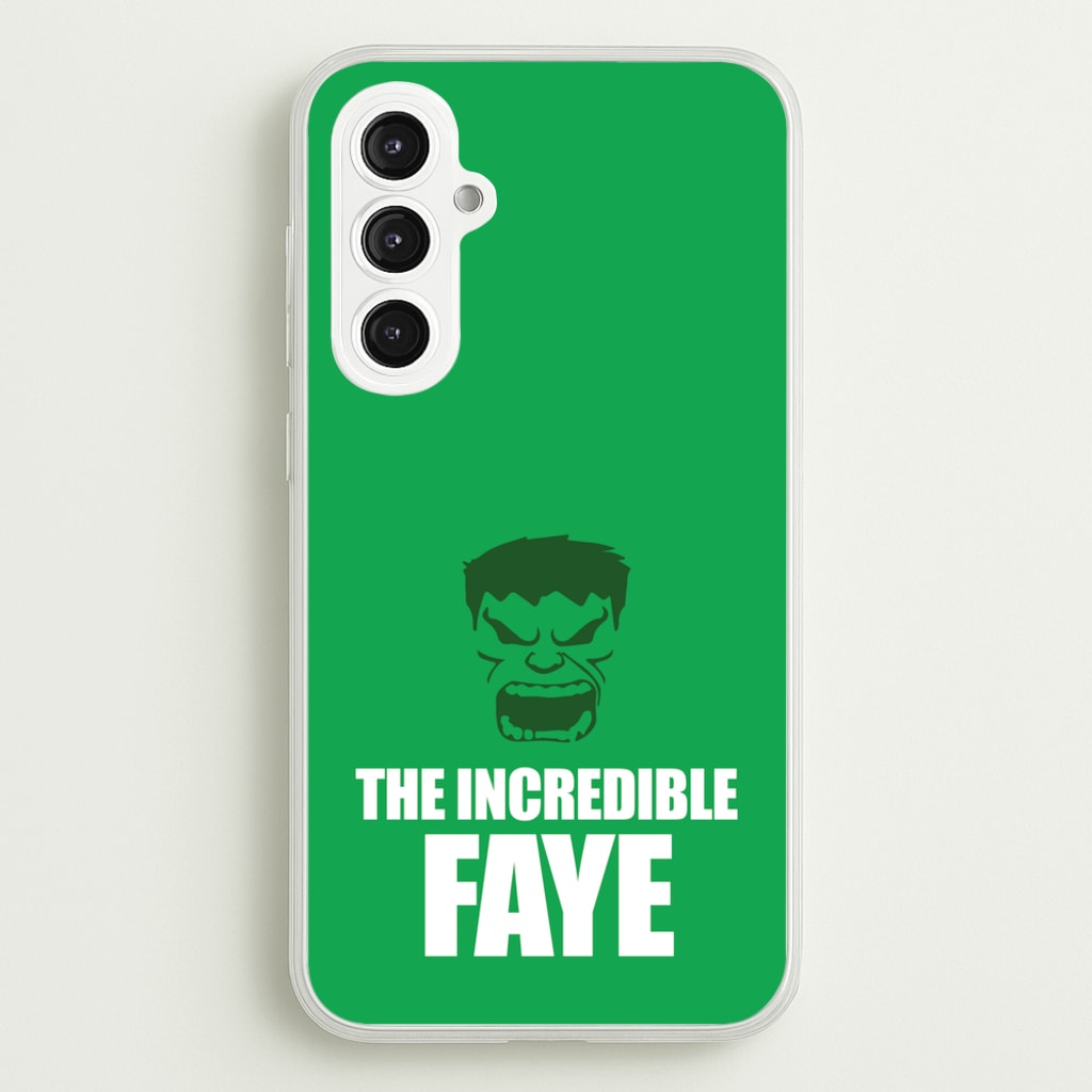 Hulk - Personalised Superhero Comic - Marvel Phone Case for Galaxy S23FE