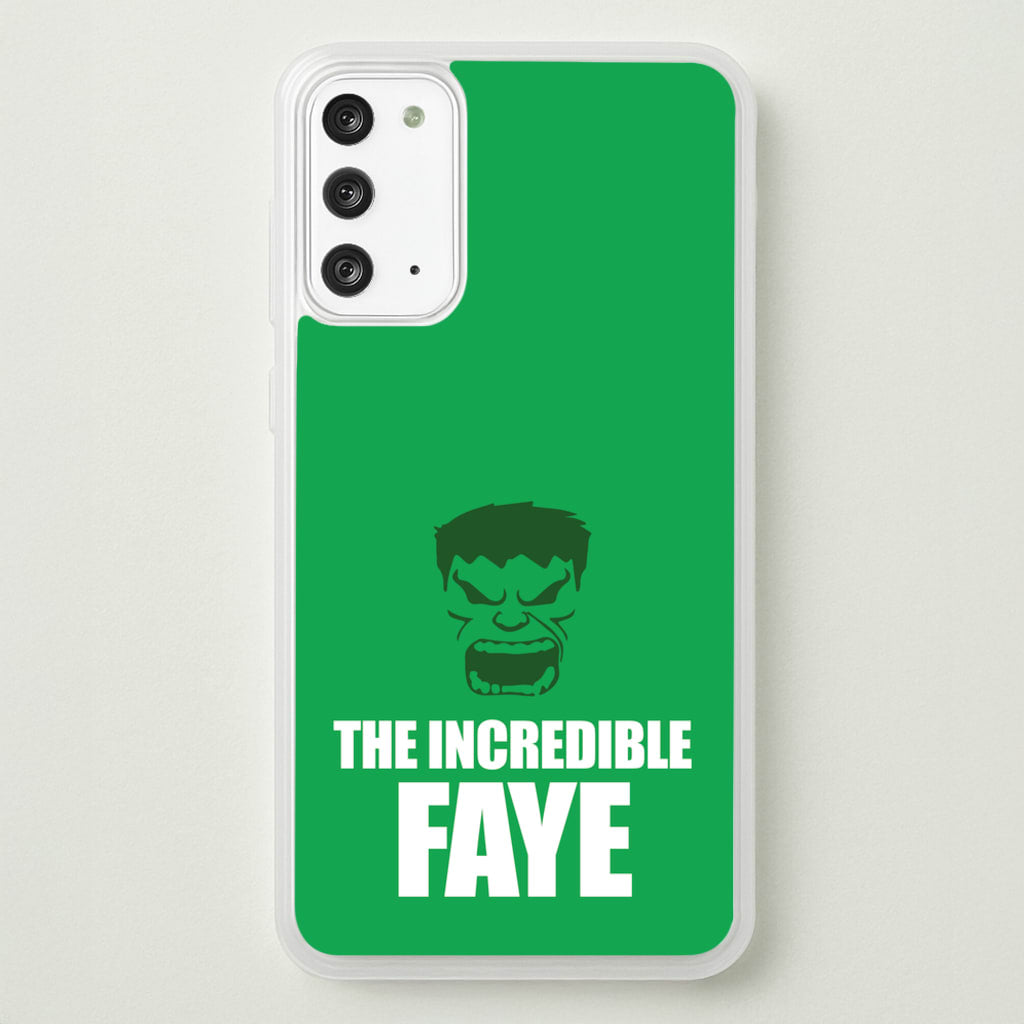 Hulk - Personalised Superhero Comic - Marvel Phone Case for Galaxy Note 20