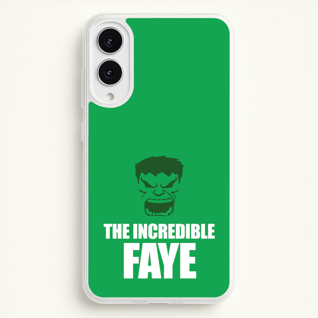 Hulk - Personalised Superhero Comic - Marvel Phone Case for Galaxy S25 Edge