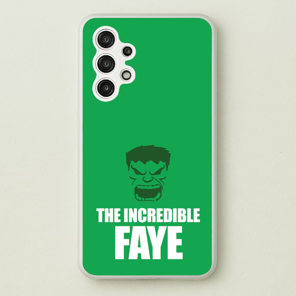 Hulk - Personalised Superhero Comic - Marvel Phone Case for Galaxy A13