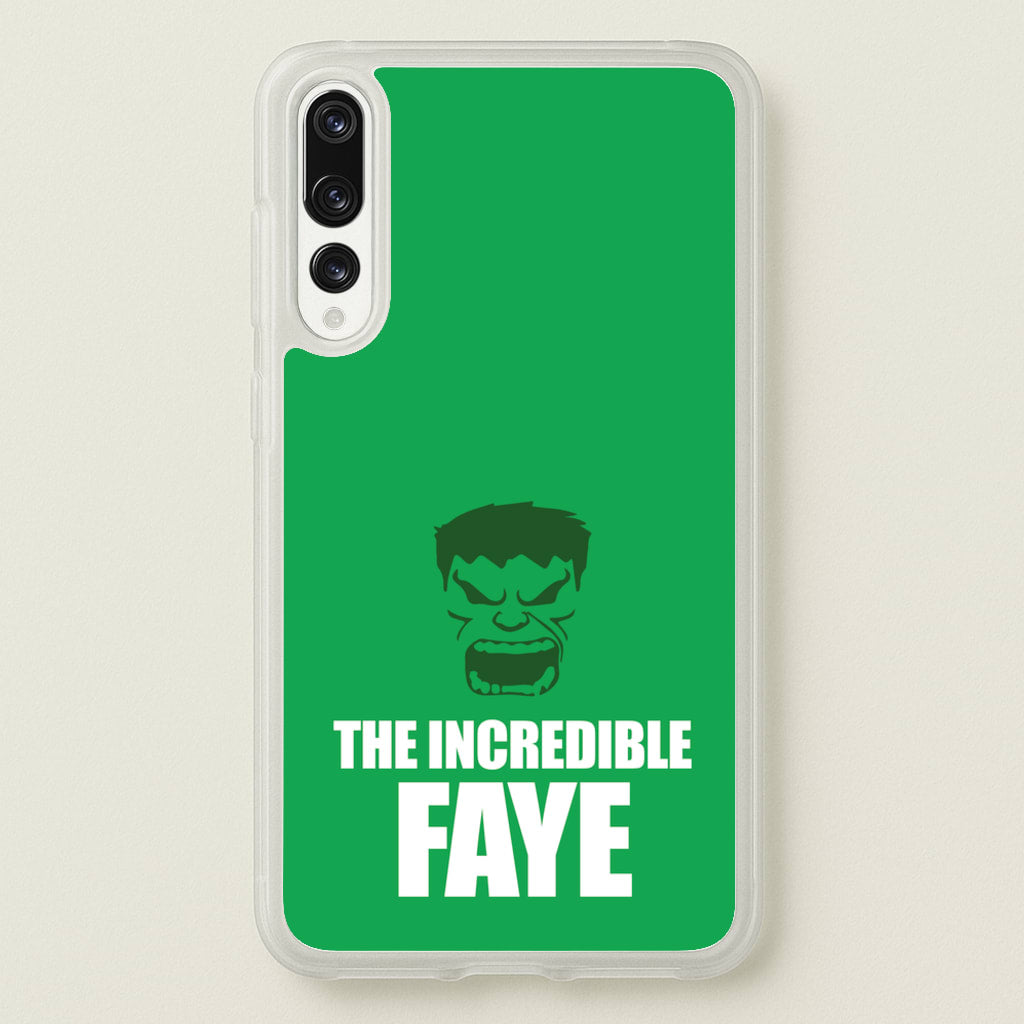 Hulk - Personalised Superhero Comic - Marvel Phone Case for Huawei P20 Pro