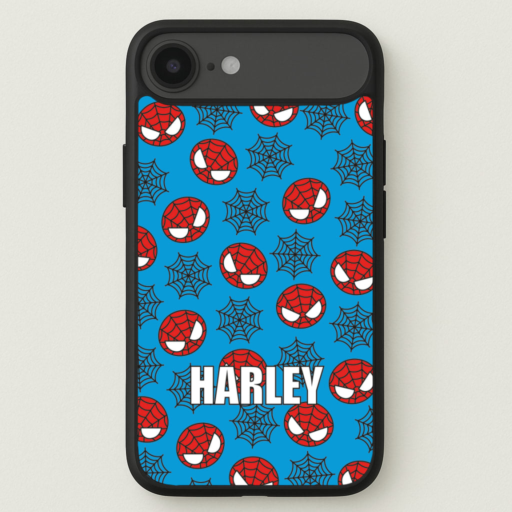 Spiderman And Webs - Personalised Superhero Comic Phone Case for iPhone 17 Air