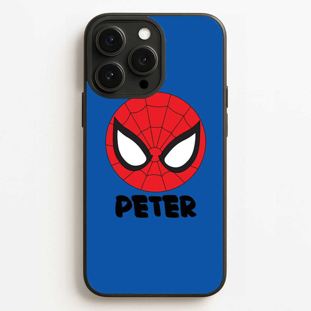 SpiderMan - Personalised Superhero Comic - Marvel Phone Case for iPhone 16 Pro Max