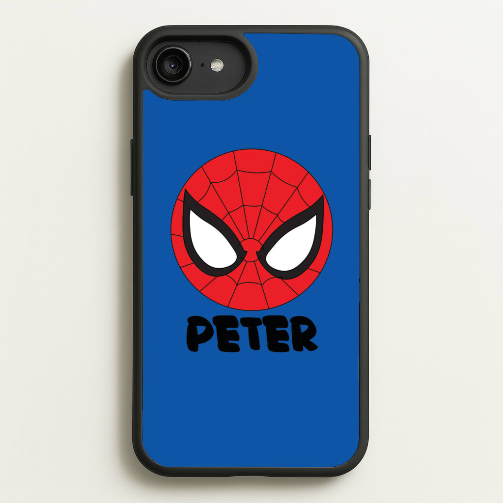 SpiderMan - Personalised Superhero Comic - Marvel Phone Case for iPhone 6 Plus / 7 Plus / 8 Plus
