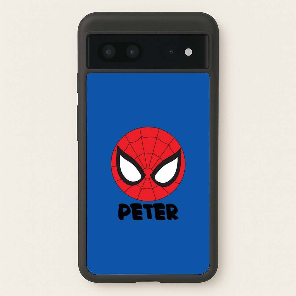 SpiderMan - Personalised Superhero Comic - Marvel Phone Case for Google Pixel 7
