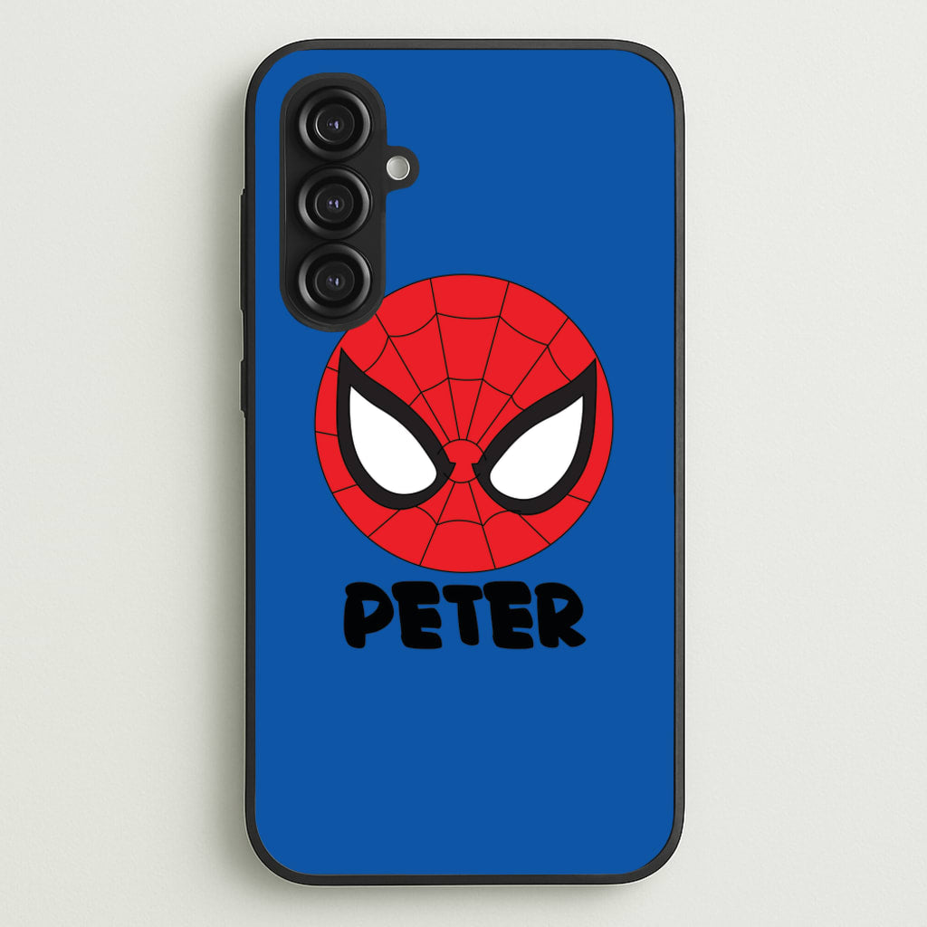 SpiderMan - Personalised Superhero Comic - Marvel Phone Case for Galaxy S23FE