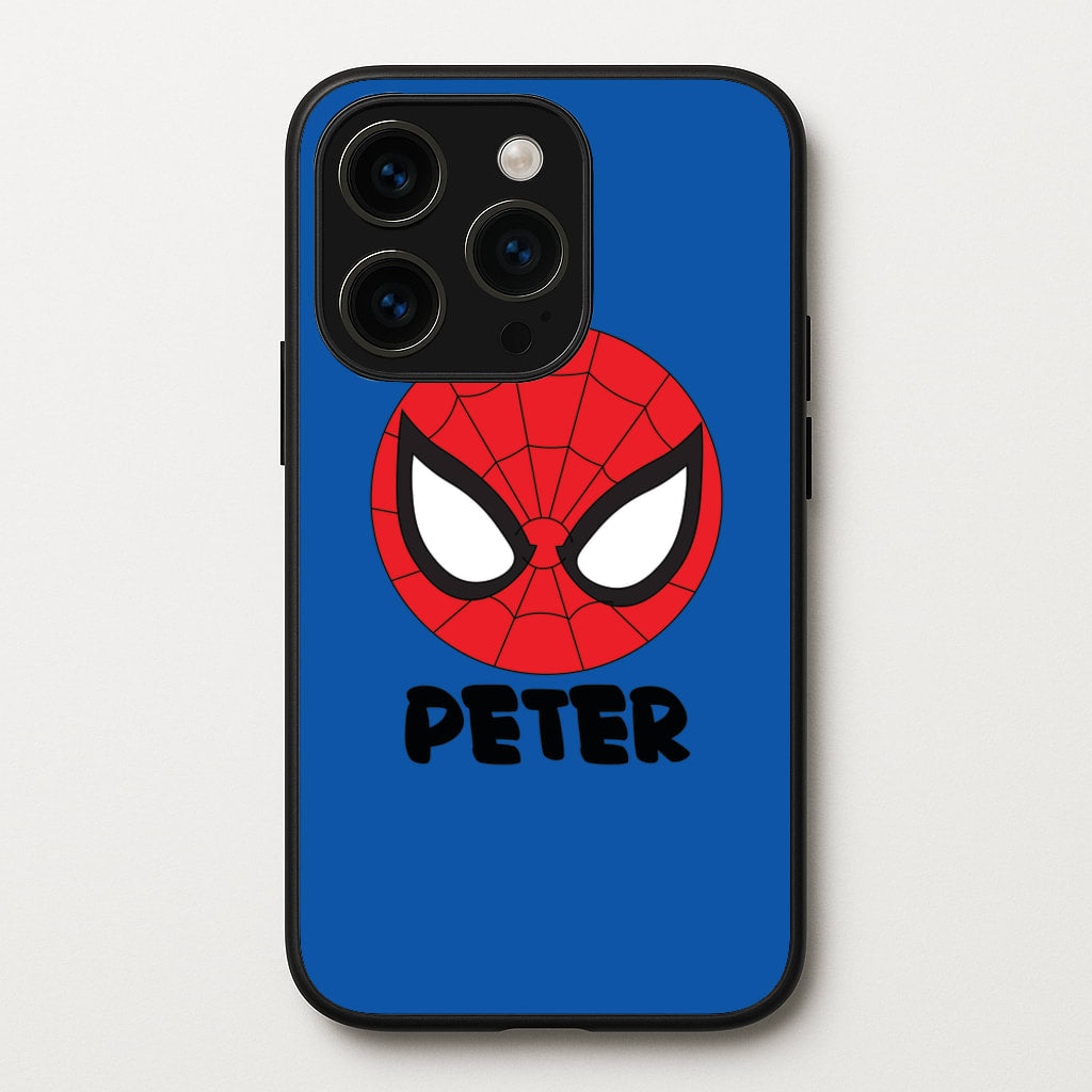 SpiderMan - Personalised Superhero Comic - Marvel Phone Case for iPhone 14 Pro