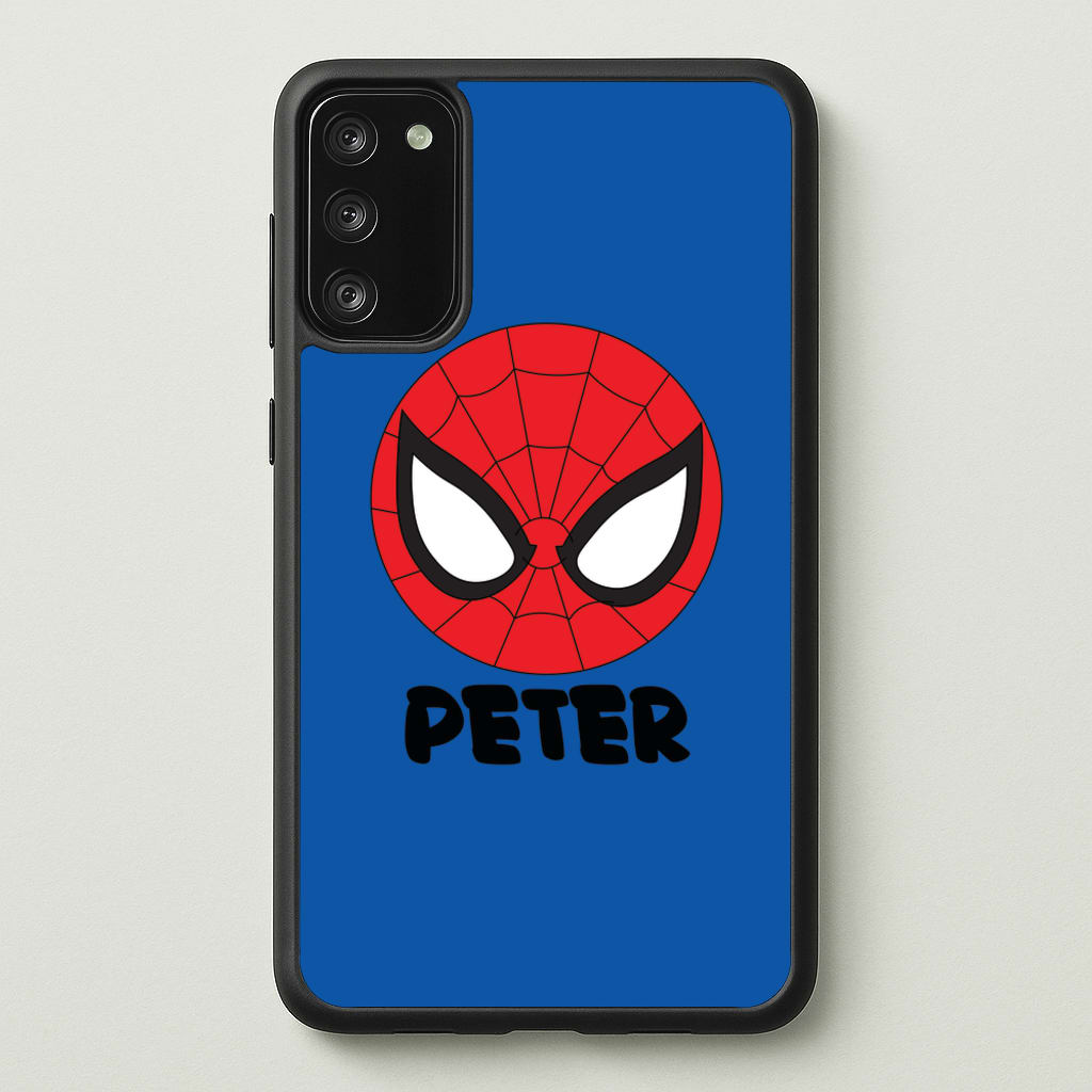 SpiderMan - Personalised Superhero Comic - Marvel Phone Case for Galaxy S20FE