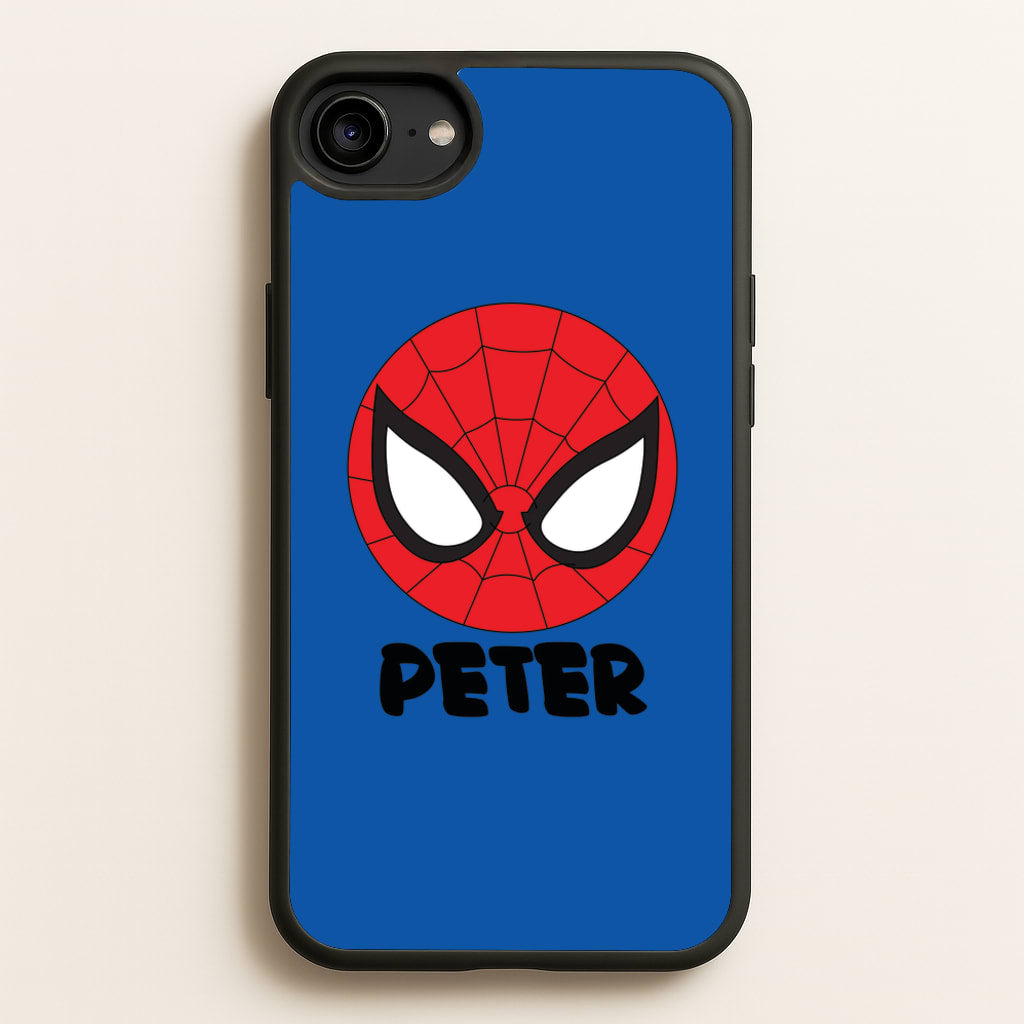 SpiderMan - Personalised Superhero Comic - Marvel Phone Case for iPhone 6 / 7 / 8 / SE