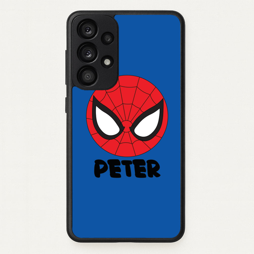 SpiderMan - Personalised Superhero Comic - Marvel Phone Case for Galaxy A53