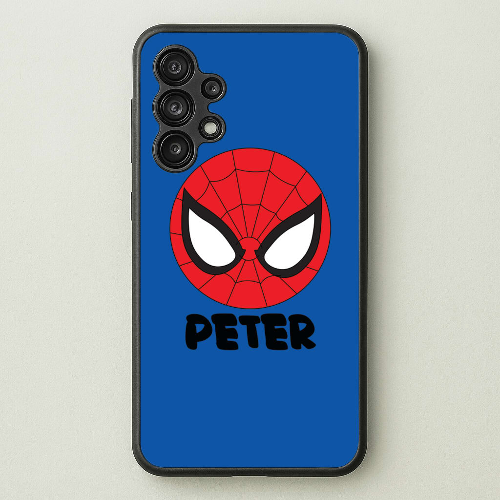SpiderMan - Personalised Superhero Comic - Marvel Phone Case for Galaxy A13
