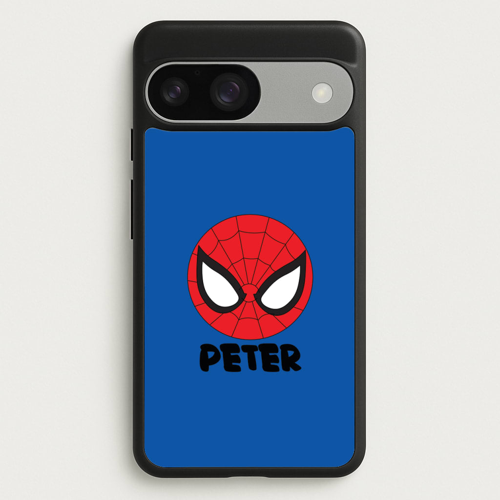 SpiderMan - Personalised Superhero Comic - Marvel Phone Case for Google Pixel 9 / 9 Pro
