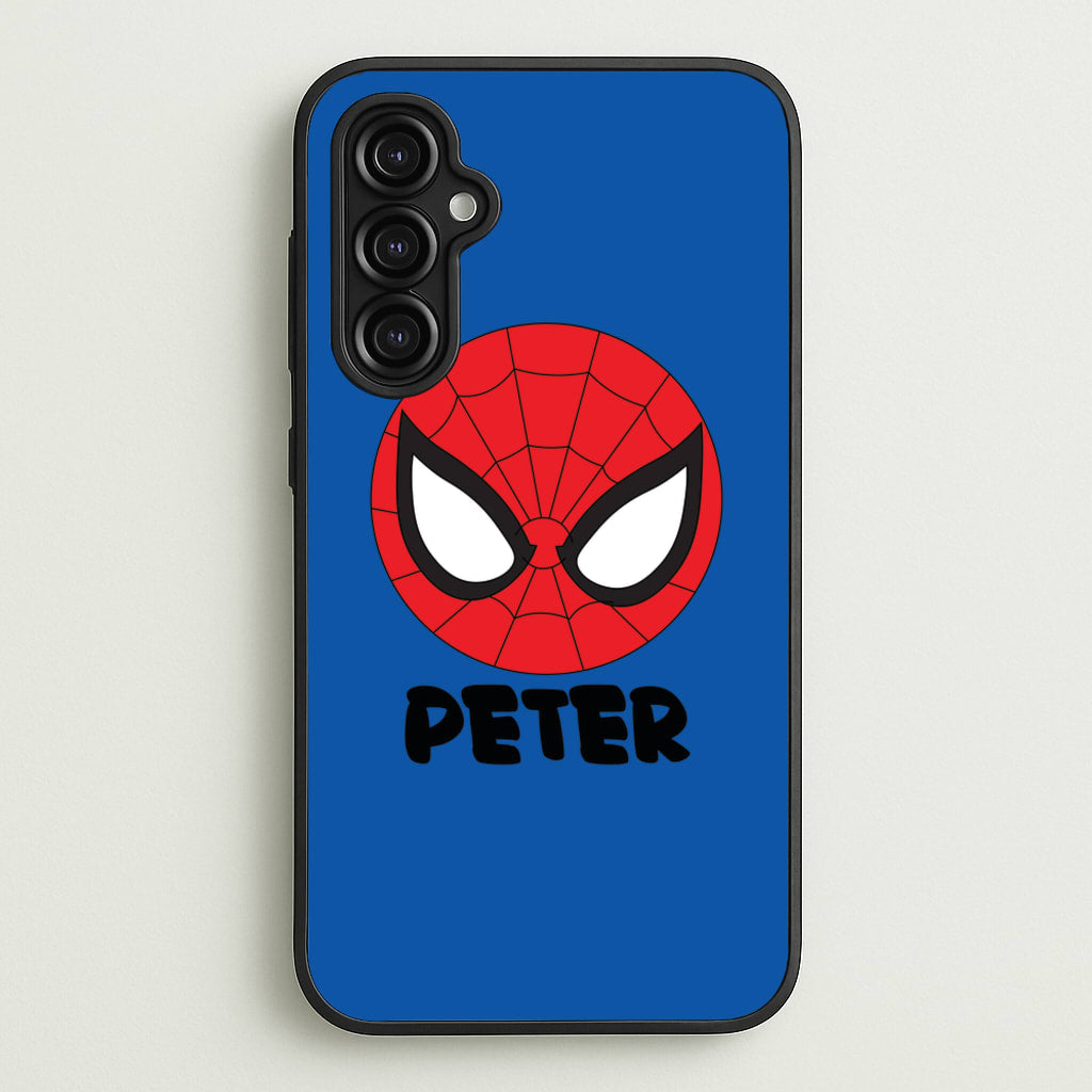 SpiderMan - Personalised Superhero Comic - Marvel Phone Case for Galaxy A14