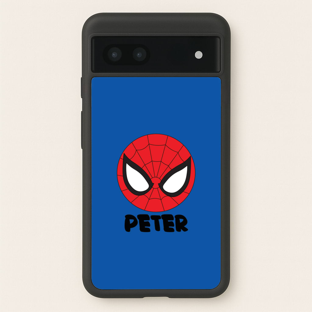 SpiderMan - Personalised Superhero Comic - Marvel Phone Case for Google Pixel 6a