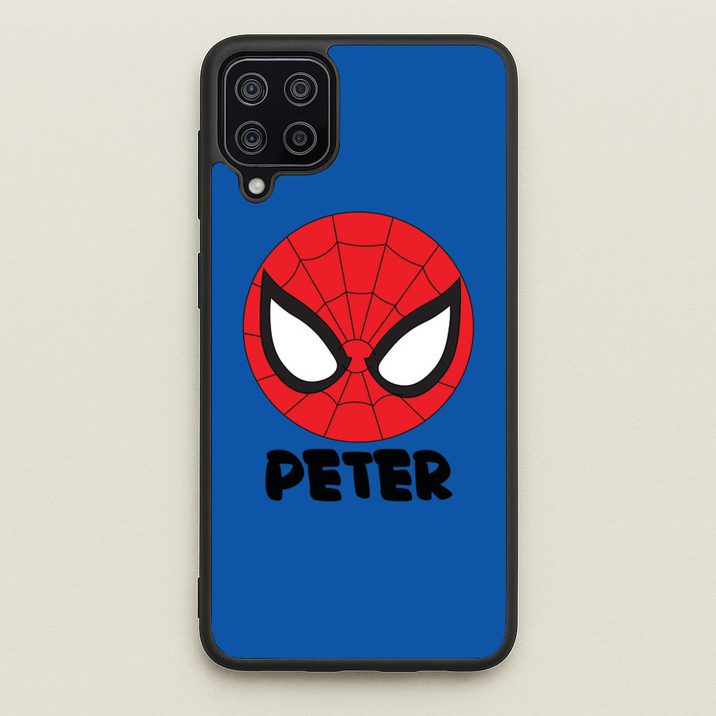 SpiderMan - Personalised Superhero Comic - Marvel Phone Case for Galaxy A12