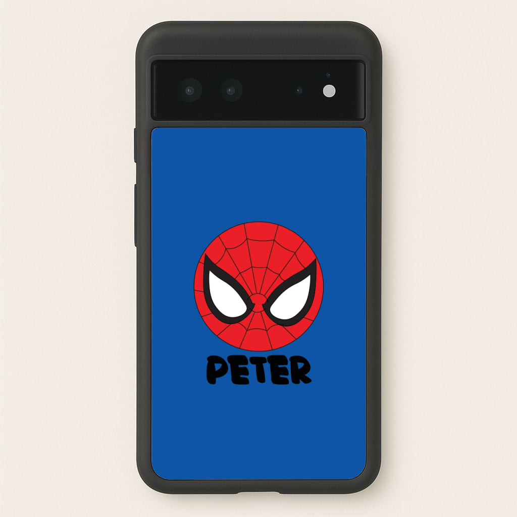 SpiderMan - Personalised Superhero Comic - Marvel Phone Case for Google Pixel 6