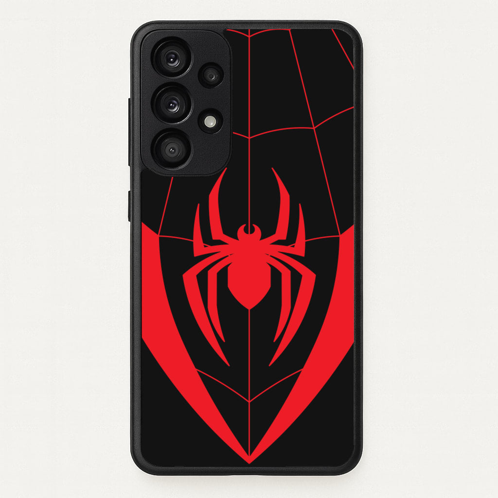 Red And Black Spider Costume - Marvel Phone Case for Galaxy A33