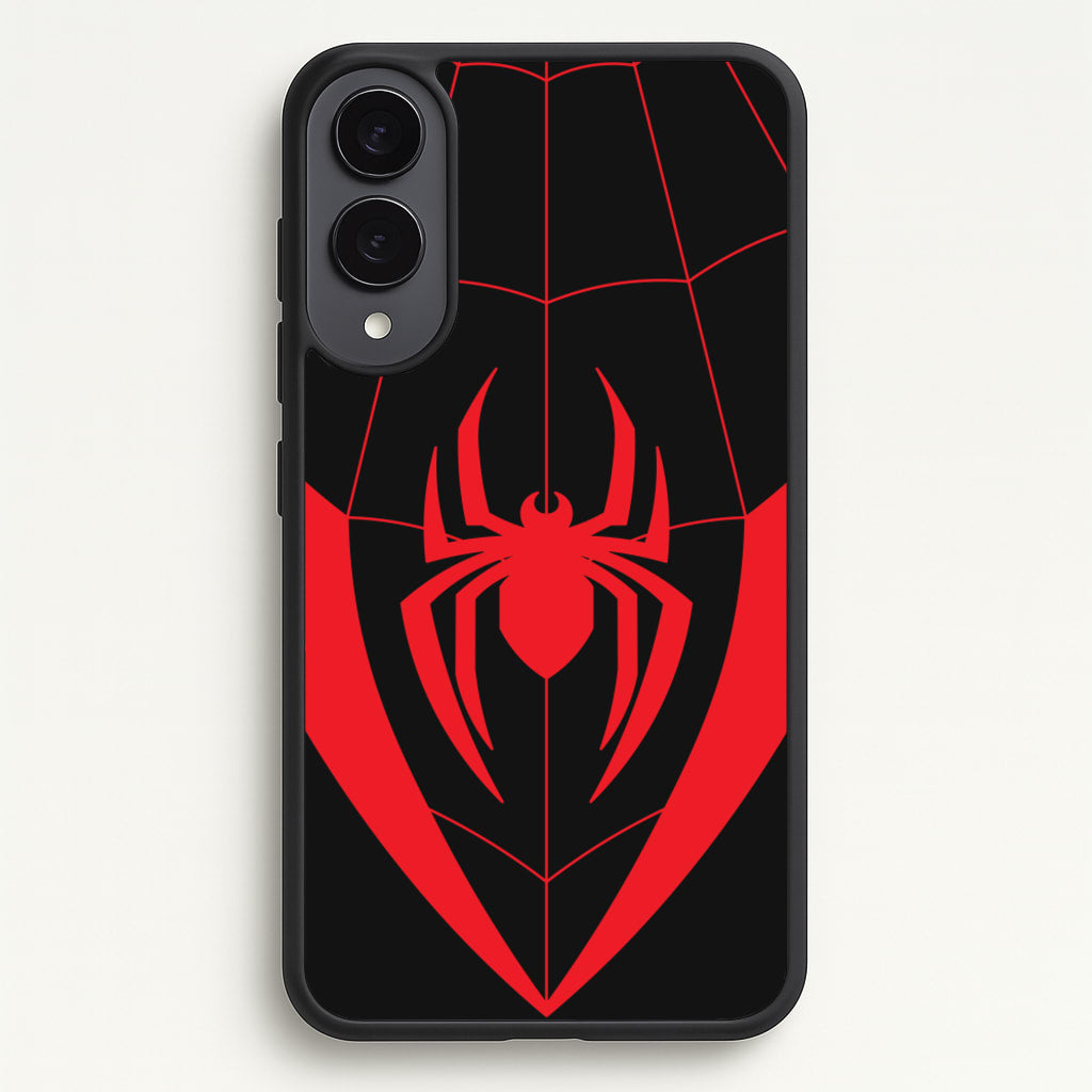 Red And Black Spider Costume - Marvel Phone Case for Galaxy S25 Edge
