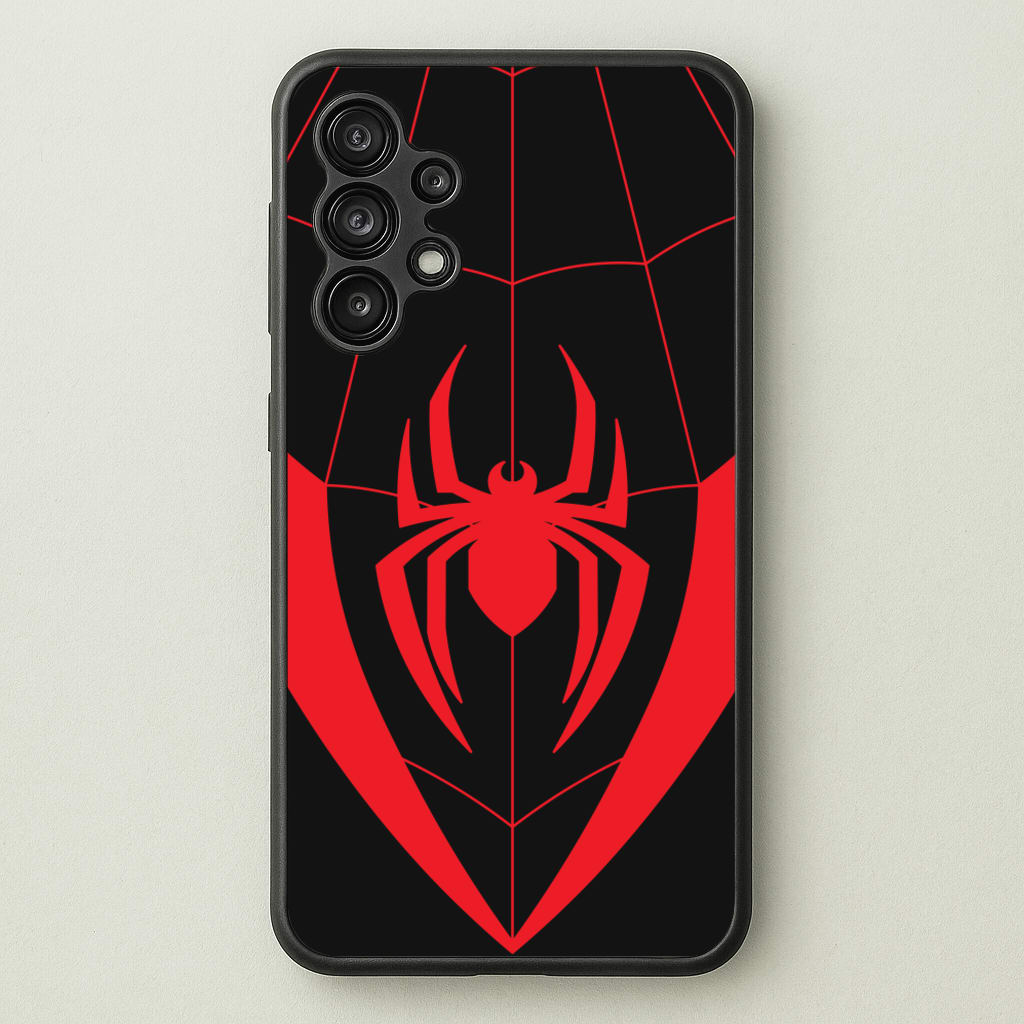 Red And Black Spider Costume - Marvel Phone Case for Galaxy A13