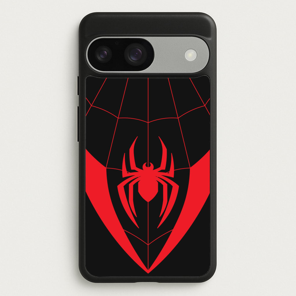 Red And Black Spider Costume - Marvel Phone Case for Google Pixel 9 / 9 Pro