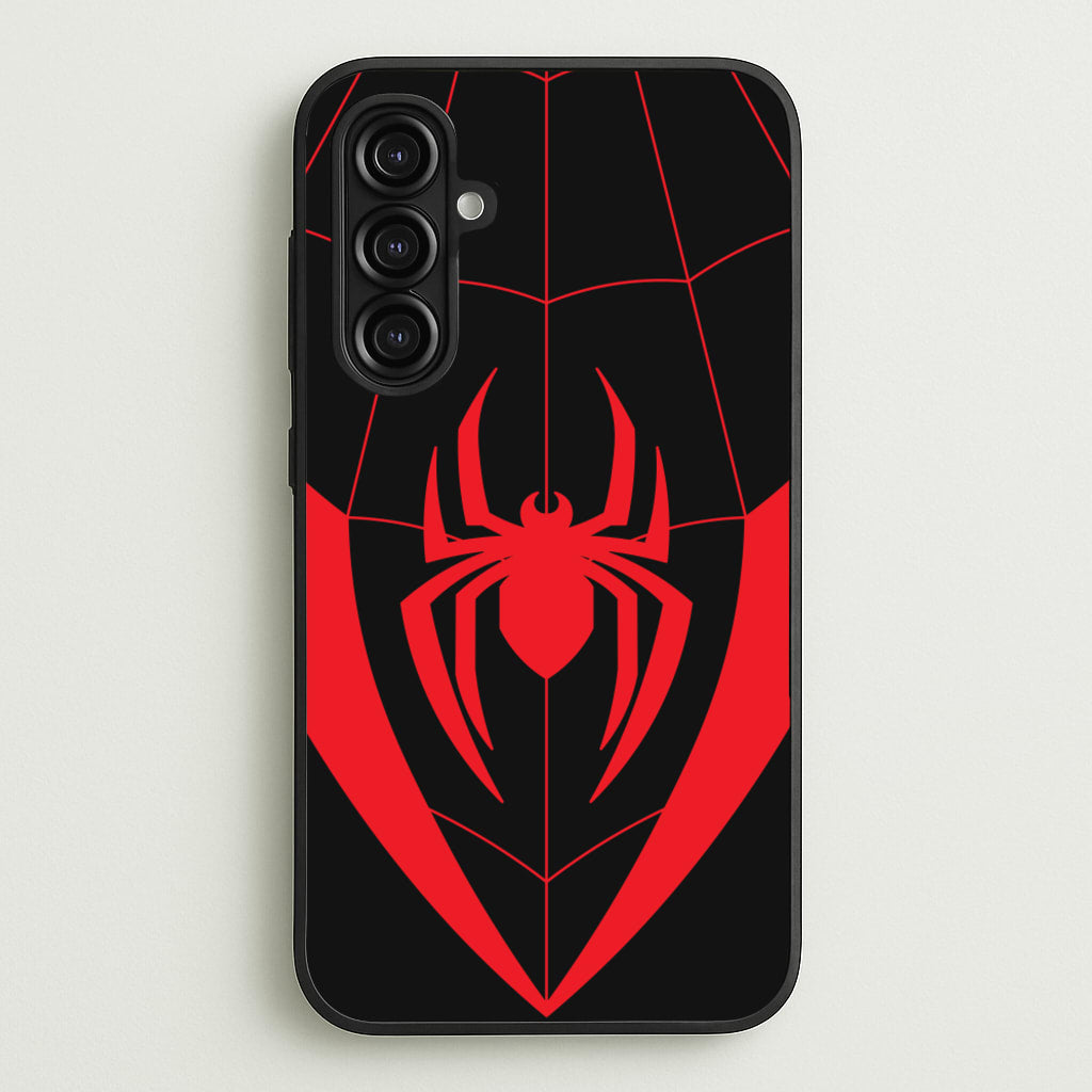 Red And Black Spider Costume - Marvel Phone Case for Galaxy A16