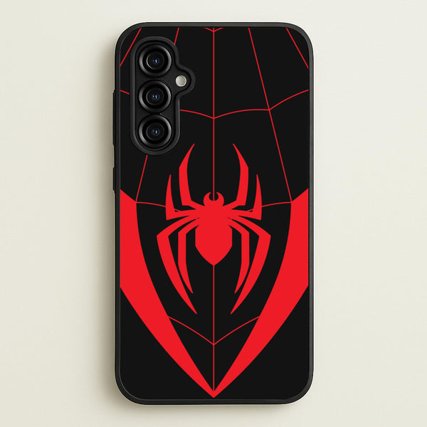Red And Black Spider Costume - Marvel Phone Case for Galaxy A54