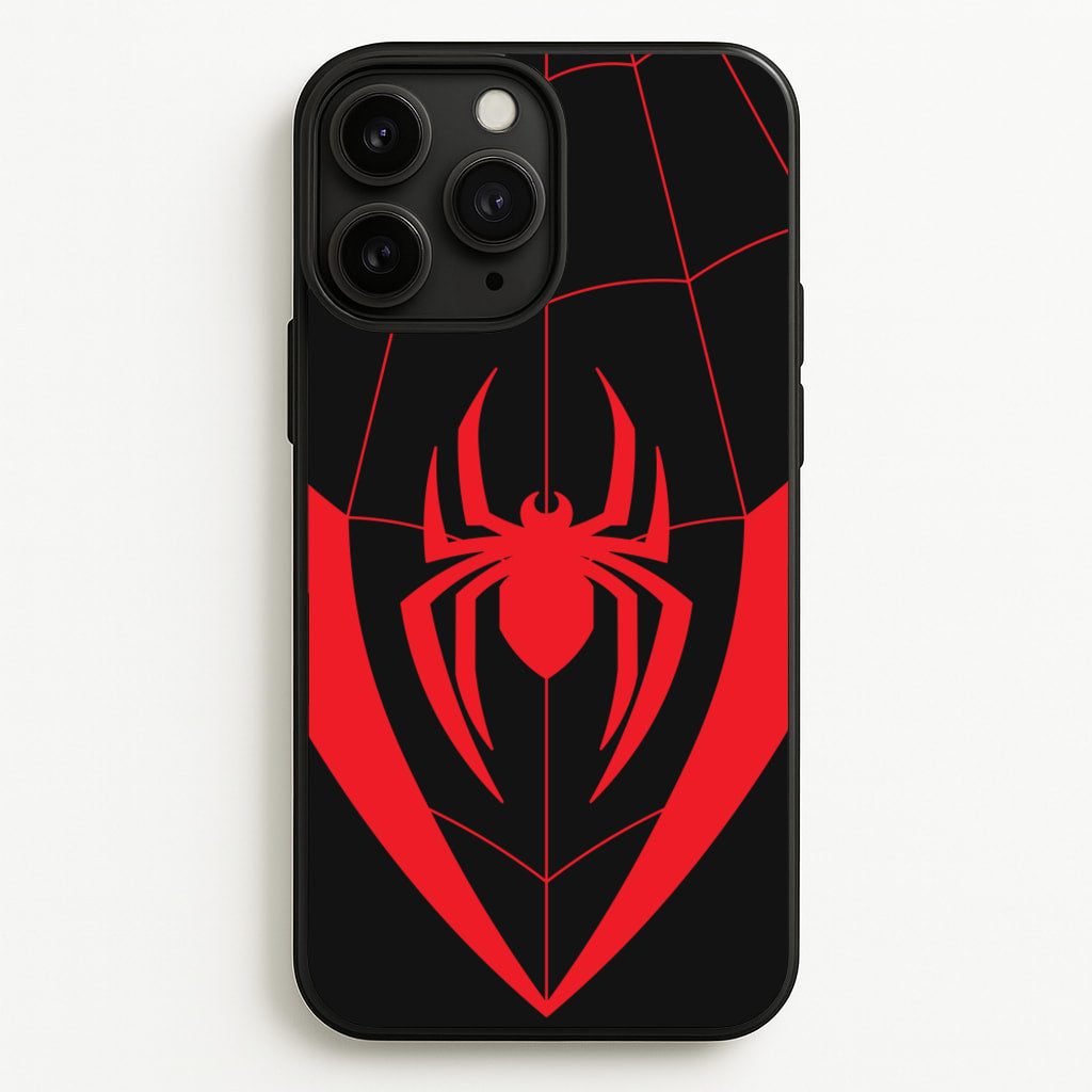 Red And Black Spider Costume - Marvel Phone Case for iPhone 11 Pro