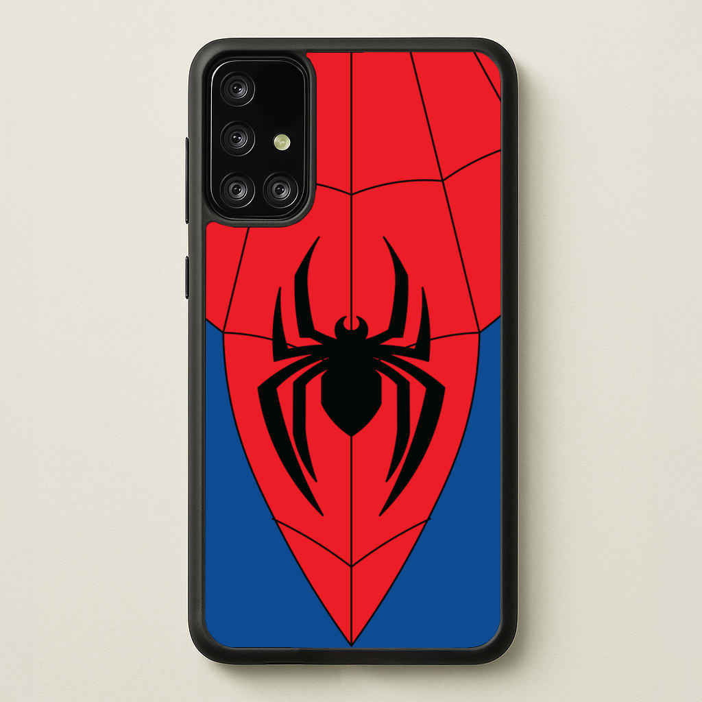 Red And Blue Spider Costume - Marvel Phone Case for Galaxy A71