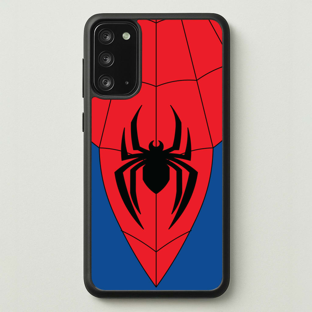 Red And Blue Spider Costume - Marvel Phone Case for Galaxy Note 20