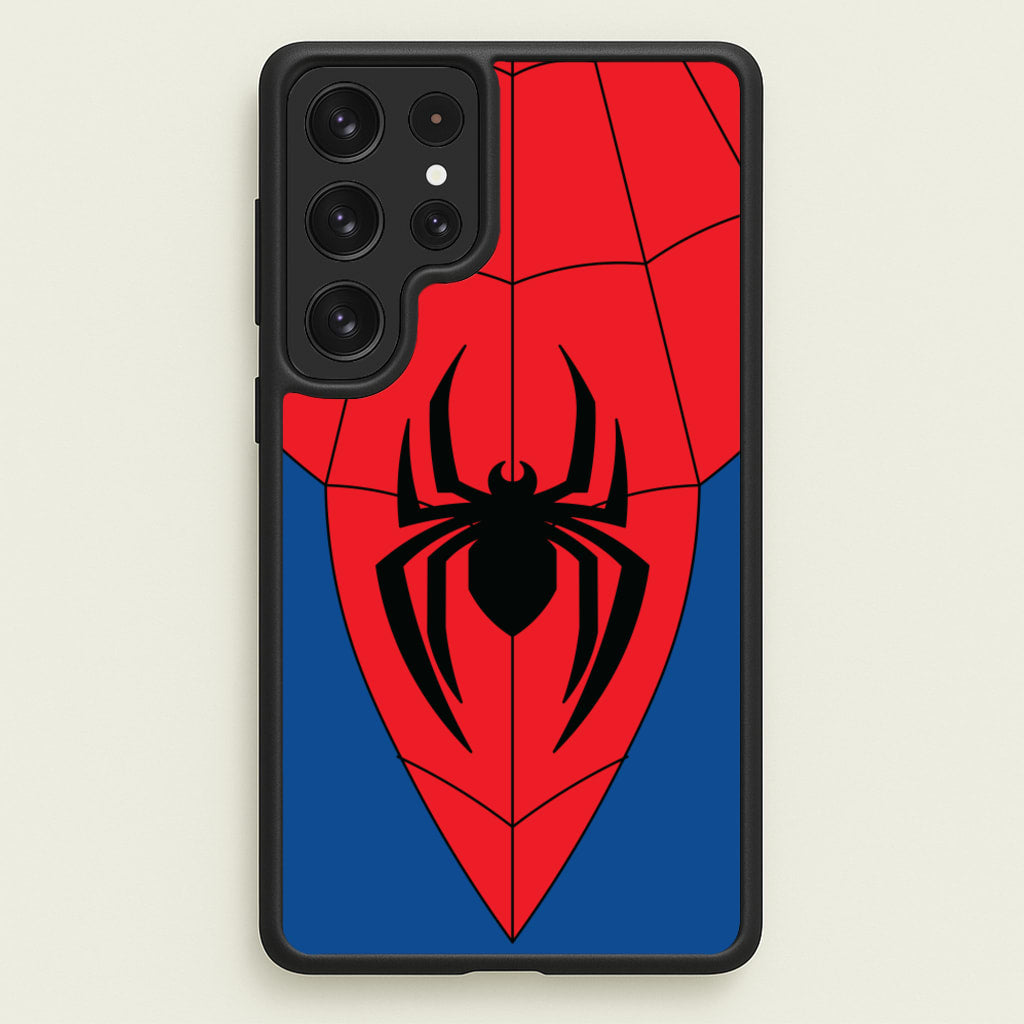 Red And Blue Spider Costume - Marvel Phone Case for Galaxy S23 Ultra