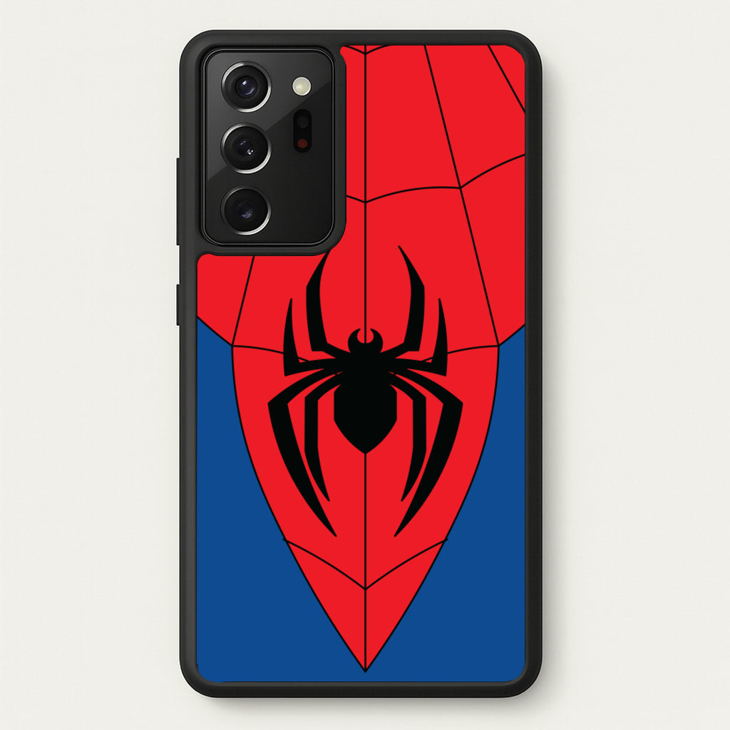 Red And Blue Spider Costume - Marvel Phone Case for Galaxy Note 20 Ultra