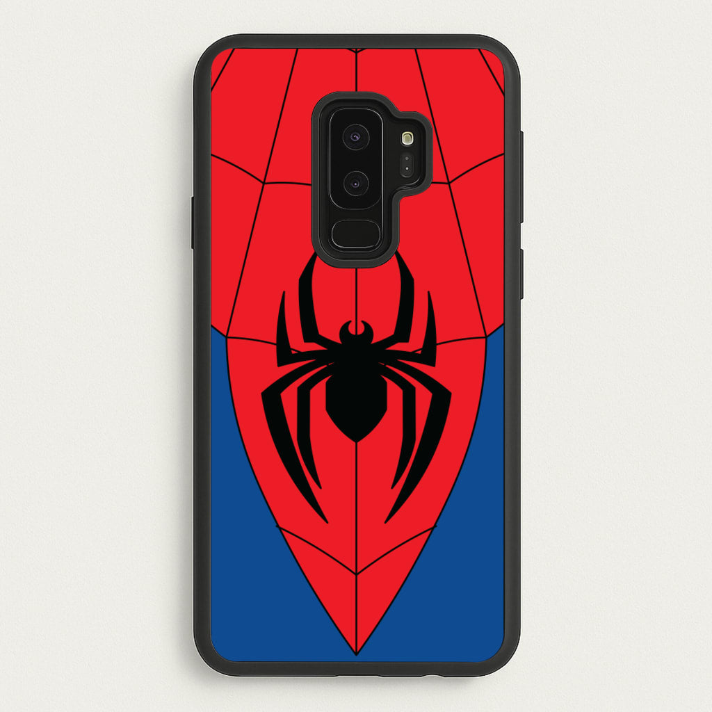Red And Blue Spider Costume - Marvel Phone Case for Galaxy S9 Plus