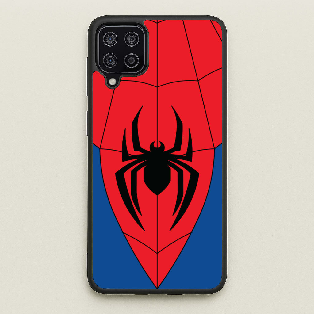 Red And Blue Spider Costume - Marvel Phone Case for Galaxy A12