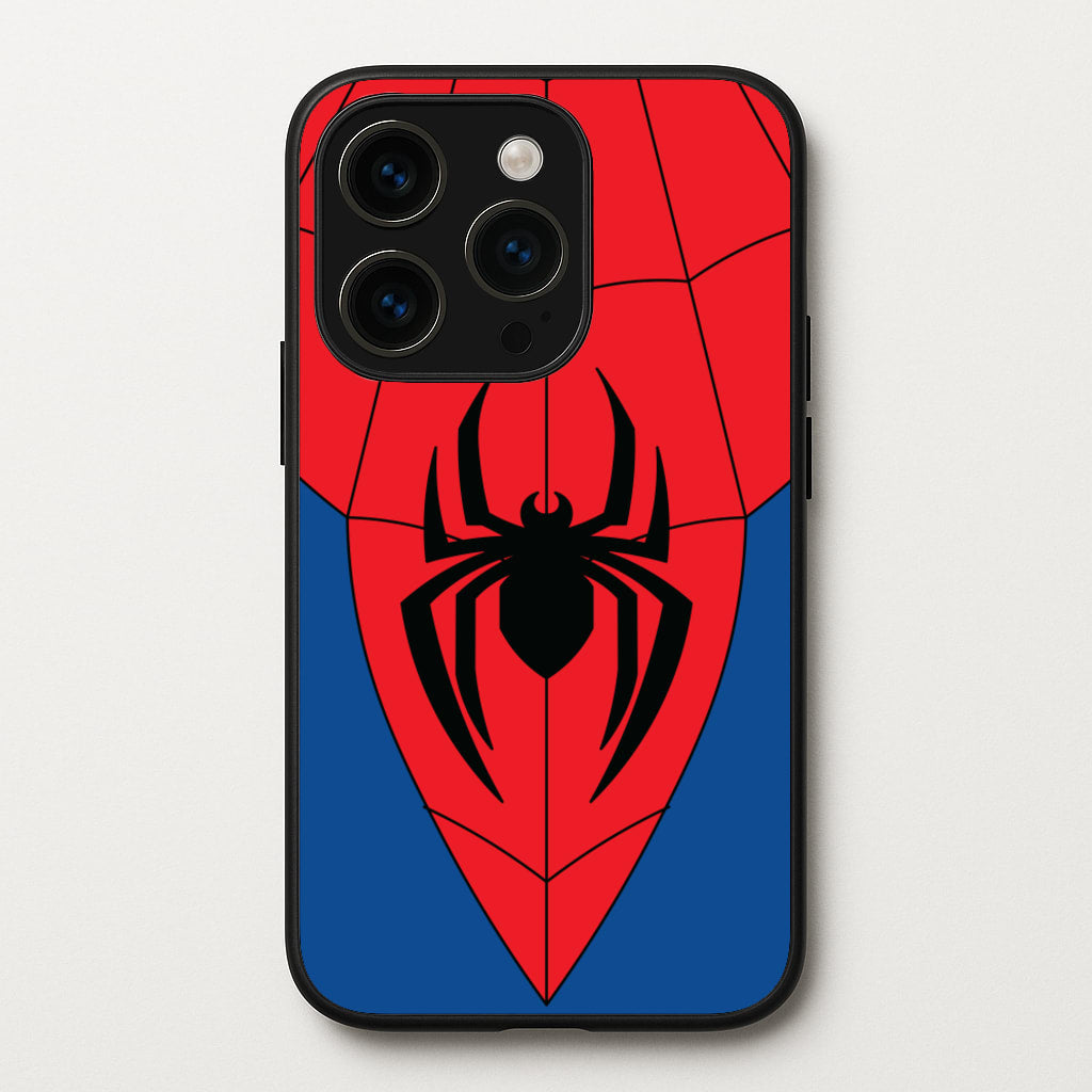 Red And Blue Spider Costume - Marvel Phone Case for iPhone 14 Pro