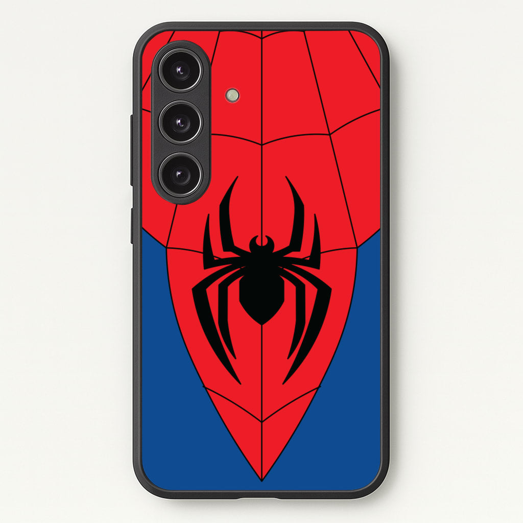 Red And Blue Spider Costume - Marvel Phone Case for Galaxy S25 Plus