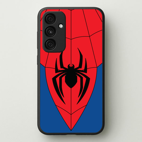 Red And Blue Spider Costume - Marvel Phone Case for Galaxy A55