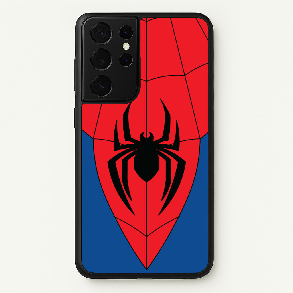 Red And Blue Spider Costume - Marvel Phone Case for Galaxy S21 Ultra