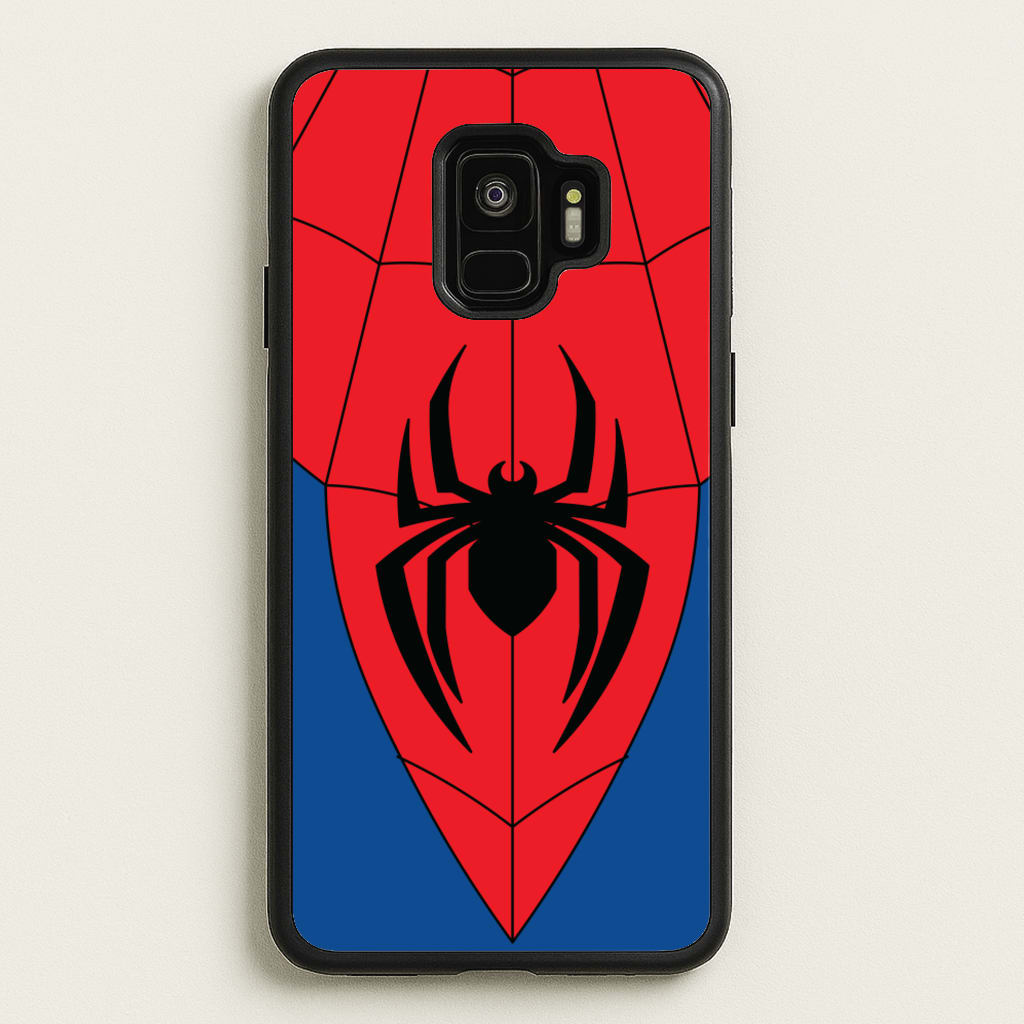 Red And Blue Spider Costume - Marvel Phone Case for Galaxy S9